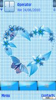 Download mobile theme butterflie blues