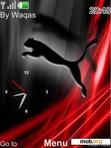 Download mobile theme Puma Analog Clock