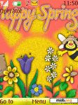 Скачать тему Bee Spring