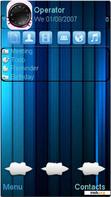 Download mobile theme Blue lines