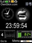 Download mobile theme Iphone Clock