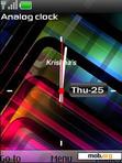 Download mobile theme Simple Analog Clock