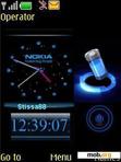 Download mobile theme Nokia Blue Battery