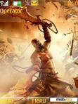 Download mobile theme God Of War