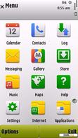 Download mobile theme white n green