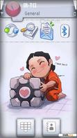 Download mobile theme Cartoon Love