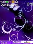 Download mobile theme purple abstract