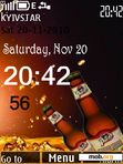 Download mobile theme beer clock