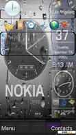 Download mobile theme Nokia clock