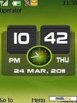 Download mobile theme Green Htc