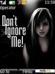 Download mobile theme Don't Ignore Me