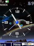 Download mobile theme analog clock 24wallp2