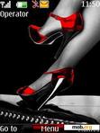 Download mobile theme Absolutely Red Heels