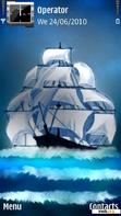 Download mobile theme Lonely Boat