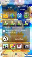 Download mobile theme Diamonds_flowers