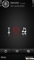 Download mobile theme I love music1 by vankiz