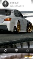 Download mobile theme bmw m5 gold