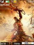 Download mobile theme God Of War