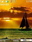 Download mobile theme Sailing Sunset