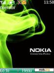 Download mobile theme Nokia Green Smoke