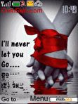 Download mobile theme I'II never let you go..