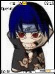 Download mobile theme Itachi chibi