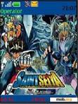 Download mobile theme Saint Seiya