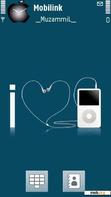 Скачать тему Love Ipod