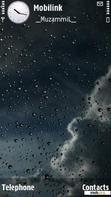 Download mobile theme Rain Drops