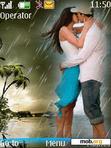 Download mobile theme Romance In Rain