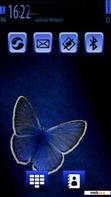 Download mobile theme Blue Butterfly