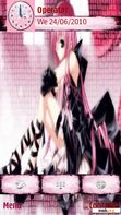 Download mobile theme Pink goth