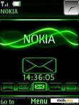 Download mobile theme Nokia New Style Clock