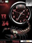 Download mobile theme Scorpion Dual Clock