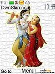 Download mobile theme Radha Krishna