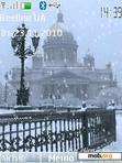 Download mobile theme Winter in St.Petersburg by djgurza