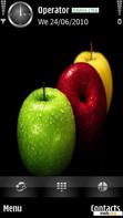 Download mobile theme three apples