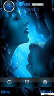 Download mobile theme couple love blue