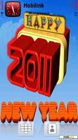 Download mobile theme New Year 2011