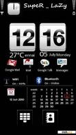 Download mobile theme Digital clock