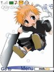 Скачать тему Bleach chibi