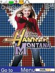 Download mobile theme Hannah Montana