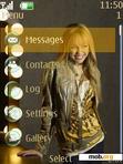 Download mobile theme Hannah Montana