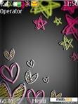 Download mobile theme StaR AnD HearT