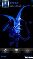 Download mobile theme Blue Dragon