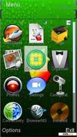 Download mobile theme Iphone green