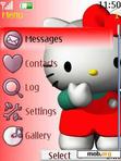 Download mobile theme Hello Kitty Clock