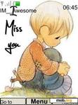 Download mobile theme I Miss You