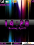 Download mobile theme colors clock