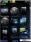 Download mobile theme Black Urban